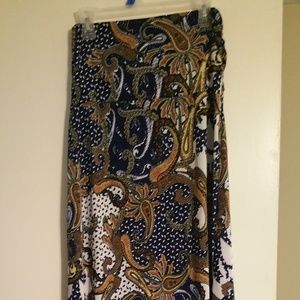2 print skirts  Long size lg